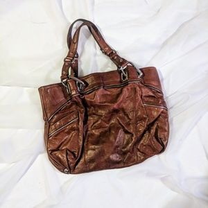 B. Makowsky Brown Leather Bag